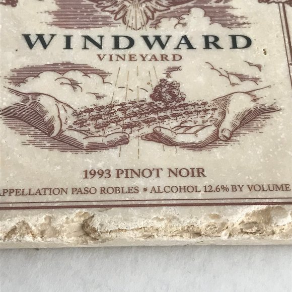 Two Marbled Stone Coasters - ART & STONE - SCREENCRAFT TILEWORKS - Picture 5 of 11